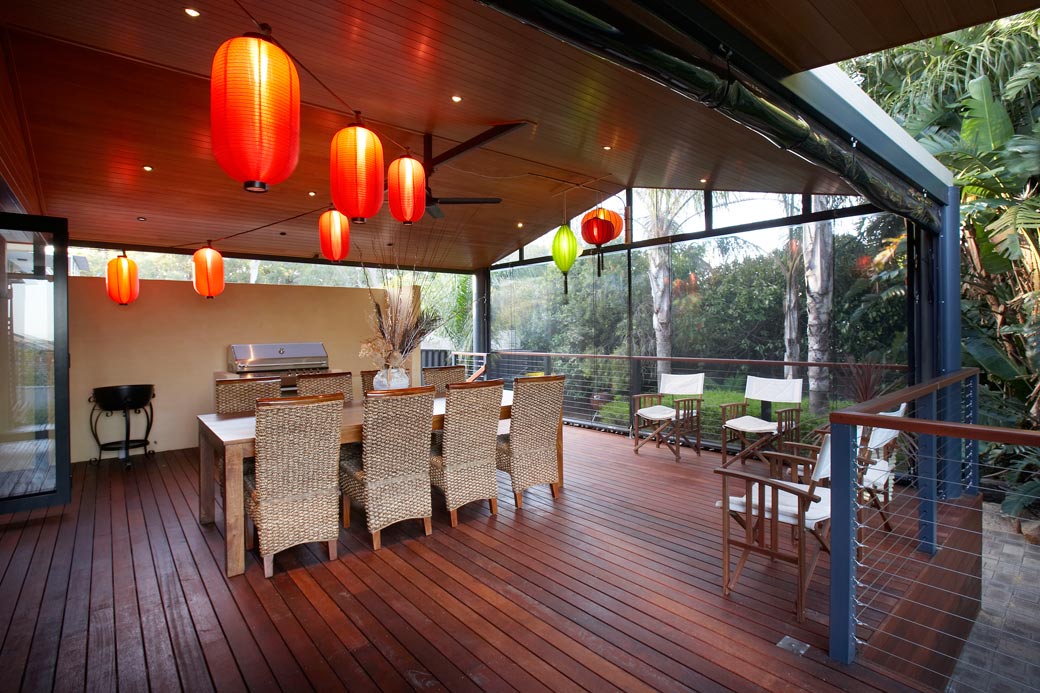 Entertaining with drinks in your alfresco